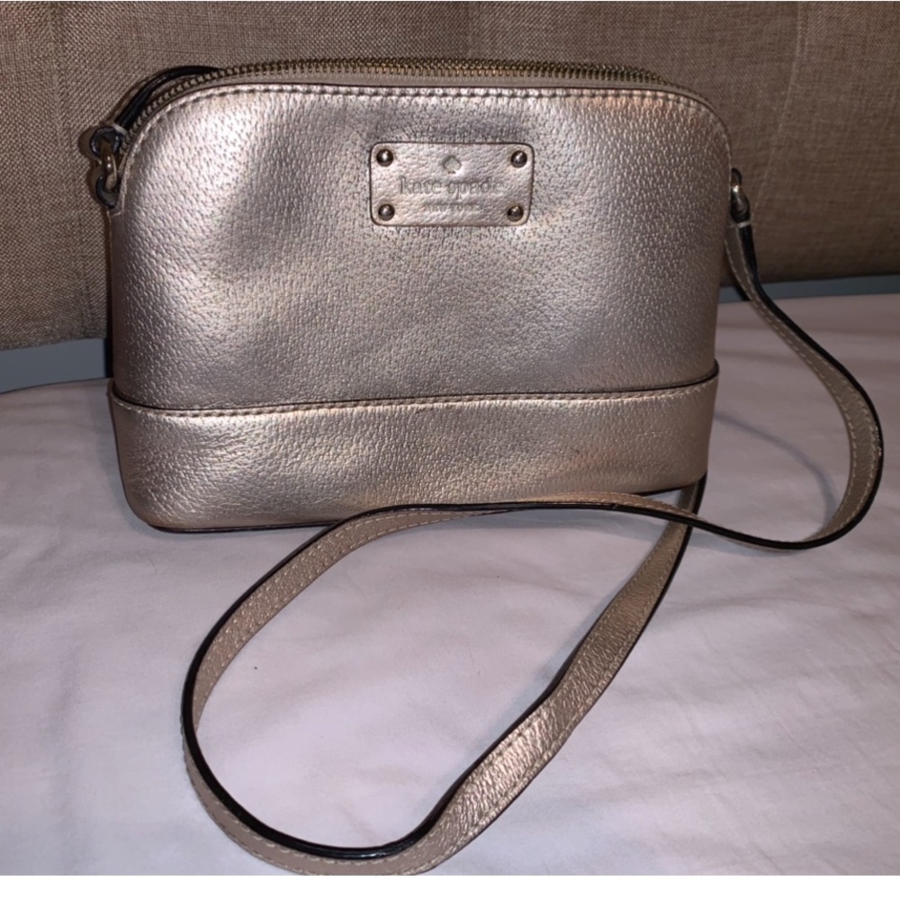Rose Gold Kate spade satchel